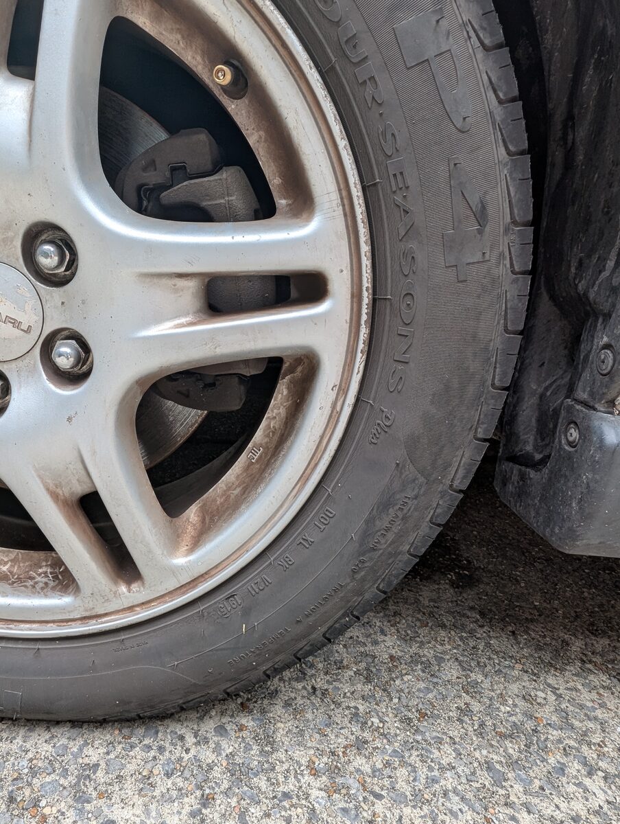2003 WRX Tire Condition