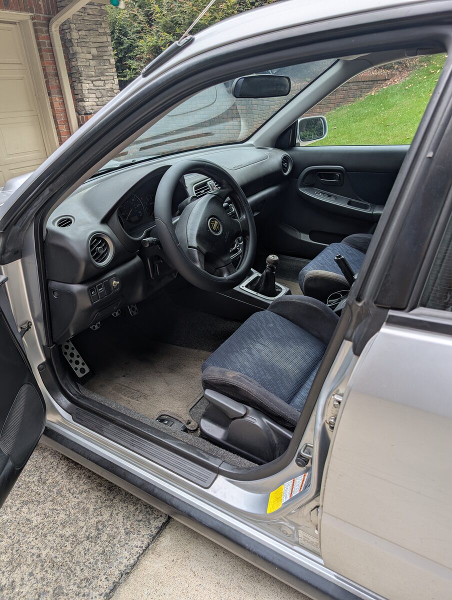 2003 WRX Door Jambs
