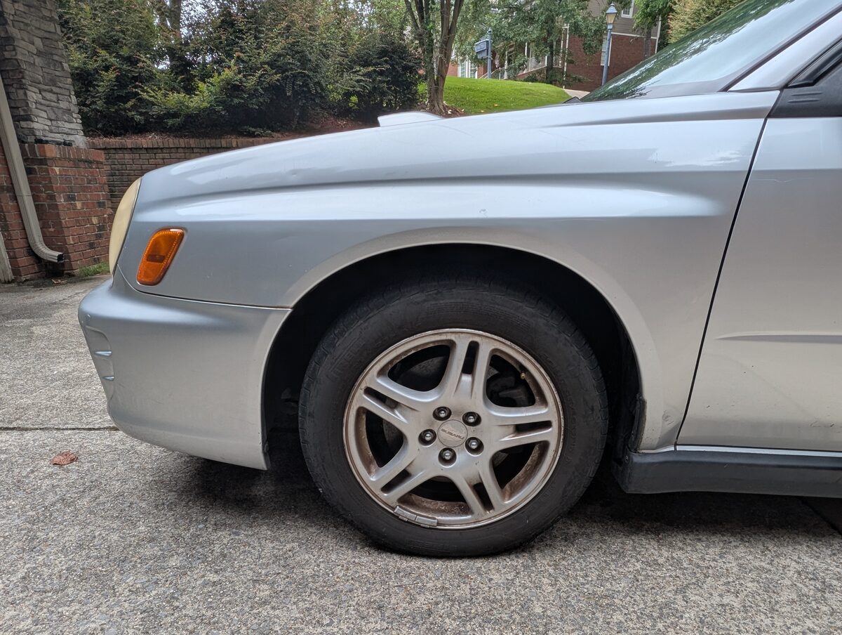 2003 WRX Front Quarter View