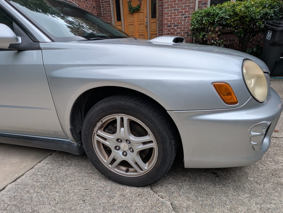 2003 WRX Rear Quarter View