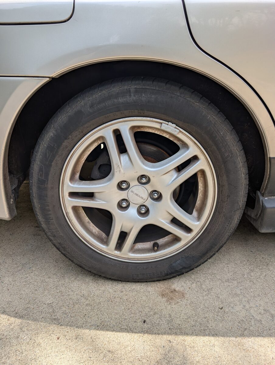 2003 WRX Wheel Detail