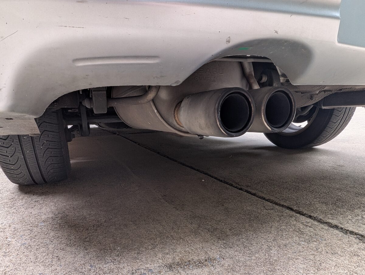 2003 WRX Exhaust