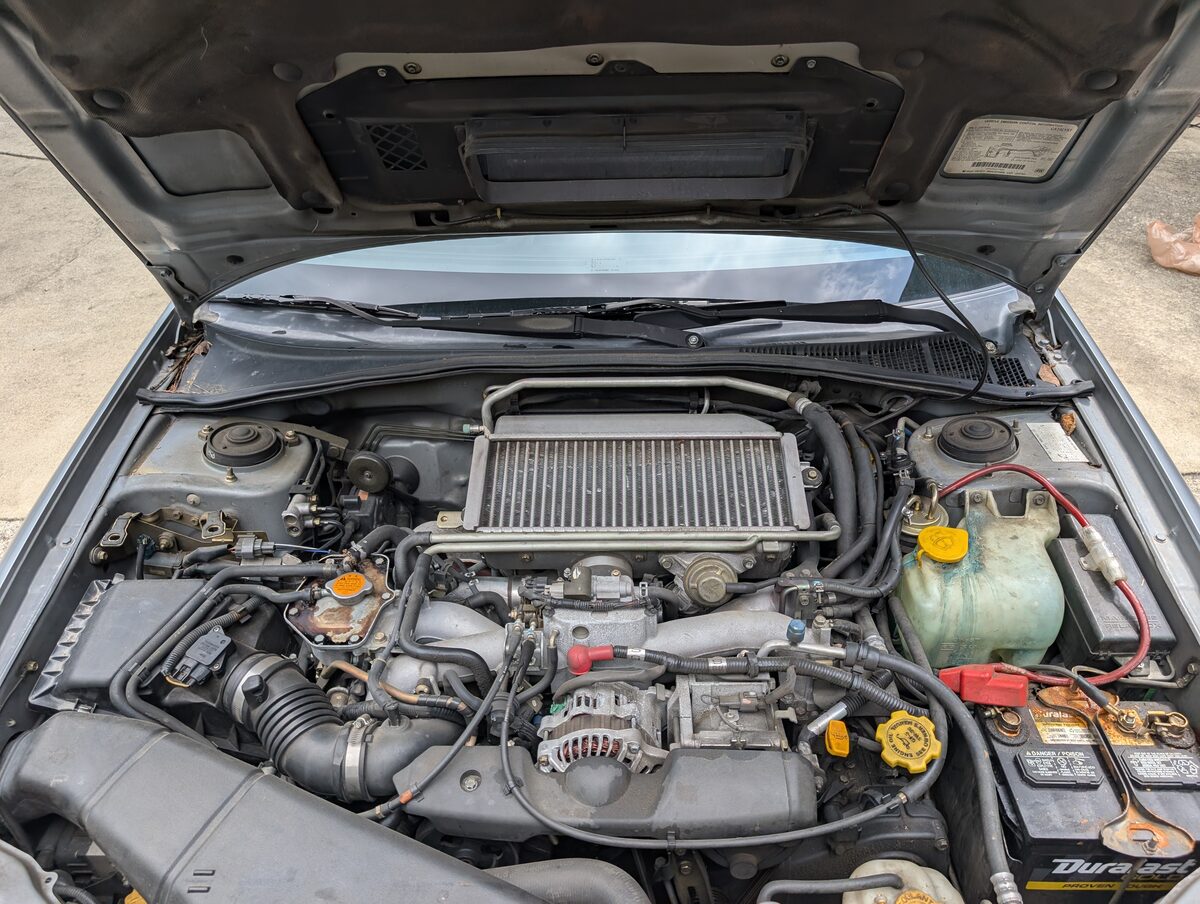 2003 WRX Engine Top